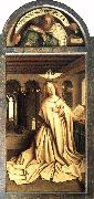 EYCK, Jan van Mary of the Annunciation USA oil painting artist